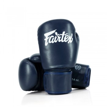 Fairtex BGV27 Боксерские Перчатки Любительские Тайский Бокс Синие